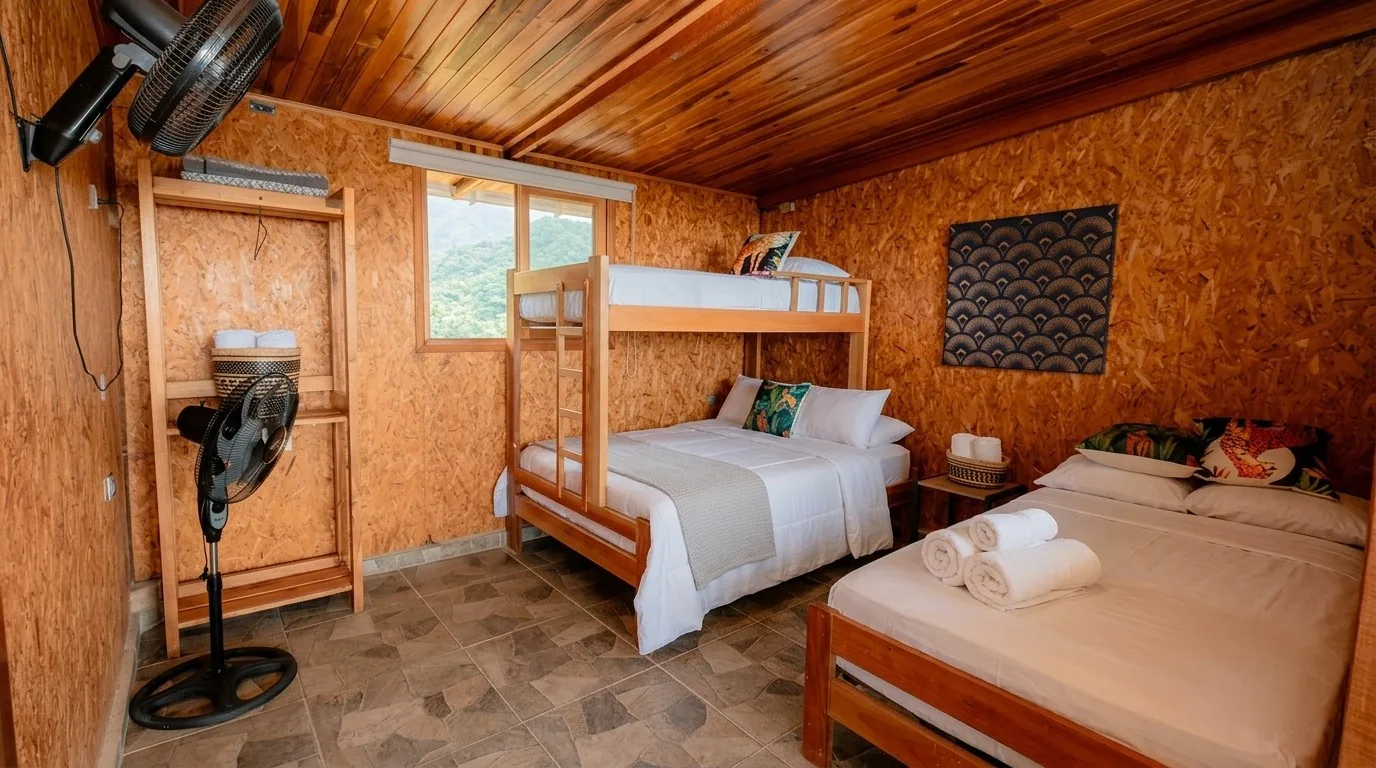 Habitación familiar amplia